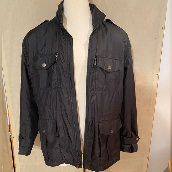MICHAEL KORS Men’s Black Lightweight Jacket Sz XL - Picture 5 of 14